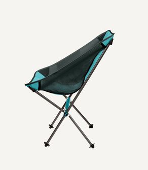 Klymit Ridgeline kurzer Campingstuhl, blau