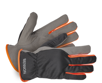 BENNON Schutzhandschuhe CARPOS, grau/orange