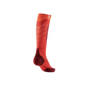 Sidas Kinder Socken Ski Merino rot/orange