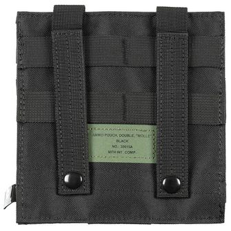 MFH Doppel-MOLLE-Holster, schwarz