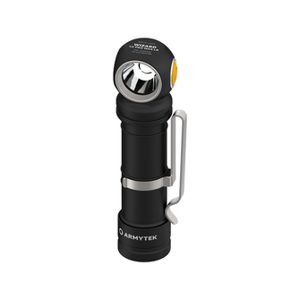 ArmyTek Wizard C2 Pro Max LR Weiße LED-Taschenlampe mit Gürtelclip, mit Batteriepack 4150 lm