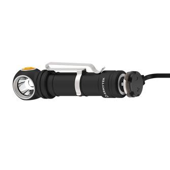 ArmyTek Wizard C2 Pro Max LR Weiße LED-Taschenlampe mit Gürtelclip, mit Batteriepack 4150 lm