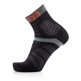 Sidas T-Free Trail Socken, schwarz/grau