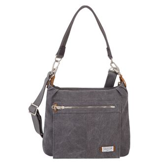 Travelon Anti-Diebstahl-Rucksack grau Heritage Hobo Tasche