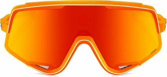 100% Glendale Sonnenbrille, Soft Tact Neon Orange