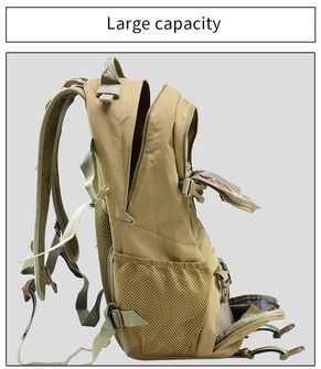 DRAGOWA TACTICAL Taktischer Rucksack Bravo 27 L, khaki