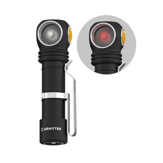 ArmyTek Wizard C2 WR Magnet Weiße und rote LED-Stirnlampe mit Magnethalterung 1100 lm Batterieleistung 3 h 65 g