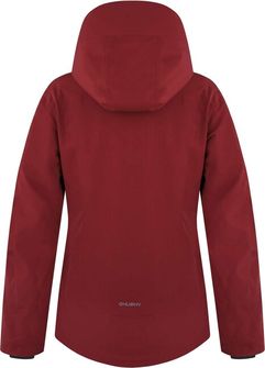 HUSKY Damen Skijacke Montry L, bordeauxrot