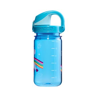 Nalgene Baby Trinkflasche Grip-n-Gulp Sustain 0,35 L blau einhorn