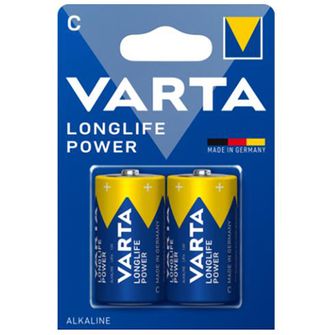 Varta Batterie Longlife Power C/Baby 2 Stück