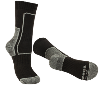 BENNON Trekkingsocken TREK Socke schwarz/grau