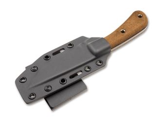 Böker Outdoormesser mit Scheide, 10,4 cm, braun