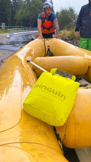 Pinguin wasserdichter Sack Dry bag 10 L, Grau