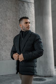 Pentagon Herrenjacke im Stil eines Sakkos Alpha, cinder grey