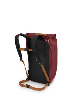 OSPREY Stadtrucksack TRANSPORTER ROLL TOP,  red mountain