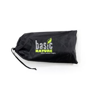 BasicNature Klappstuhl Compact schwarz / orange