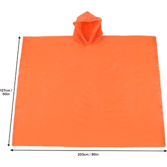 Coghlans Leichter Poncho orange