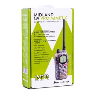 Midland Sender G9 Pro, tarnfarben