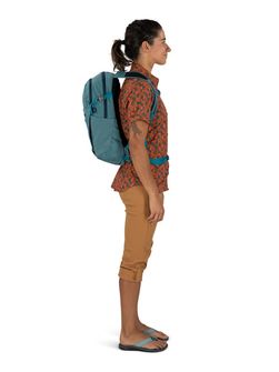 OSPREY Stadtrucksack DAYLITE PLUS EARTH,  sea glass blue