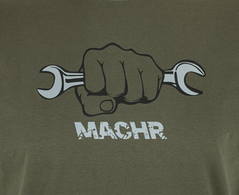 BENNON T-shirt MACHR TOOL, grün