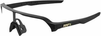 100% Sonnenbrille S2, Schwarz mattiert