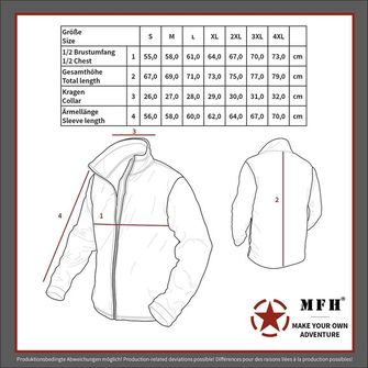 MFH Sweatshirt Tactical, BW-Tarnmuster