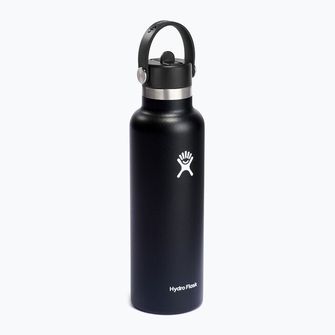 Hydro Flask Thermoflasche mit Mundstück 21 OZ Standard Flex Straw Cap, weiß