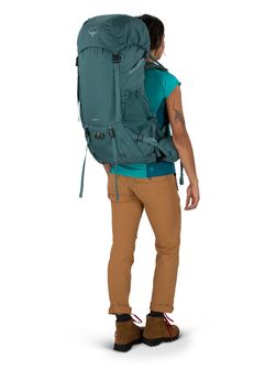 OSPREY Wanderrucksack RENN 50,  cascade blue/melon orange