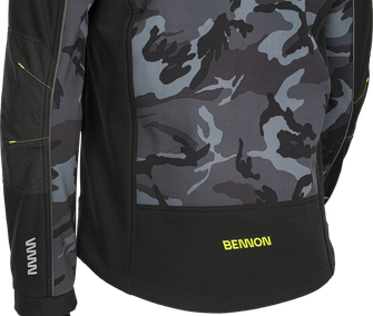 BENNON Softshelljacke CAMOS, schwarz/grau