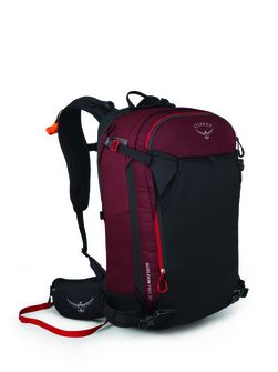 OSPREY Skialp-Rucksack SOELDEN PRO AVY 32 II,  red mountain