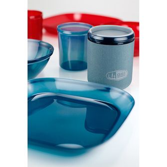 GSI Outdoors Luxus-Geschirrset für 4 Personen Infinity 4 Person Deluxe Tableset, Multicolor