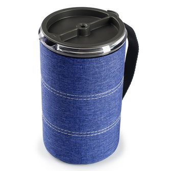 GSI Outdoors Kaffeebereiter mit JavaDrip-Tasse 887 ml, blau