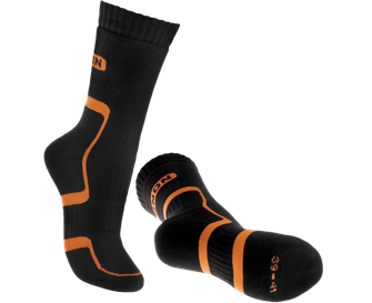 BENNON TREK SOCK Trekkingsocken, schwarz/orange