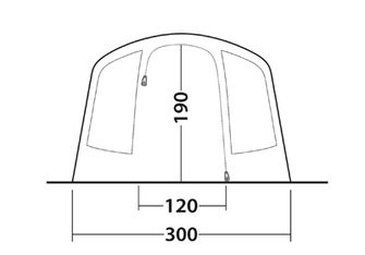 Outwell Zelt Sunhill 5 Air für 5 Personen