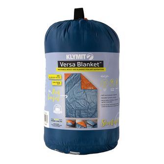 Klymit Versa Blanket™, blau-orange