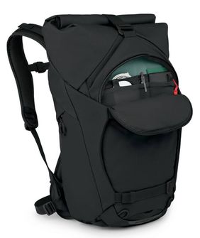 OSPREY Stadtrucksack METRON ROLL TOP PACK, schwarz