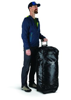 OSPREY-Tasche ROLLING TRANSPORTER 120, schwarz