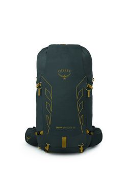 OSPREY Wanderrucksack TALON VELOCITY 30,  dark charcoal/tumbleweed yellw