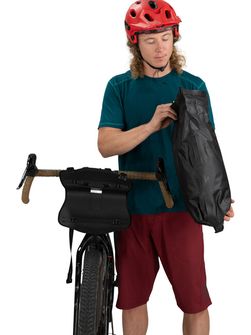 OSPREY Fahrrad-Rucksack ESCAPIST HANDLEBAR BAG LARGE, schwarz