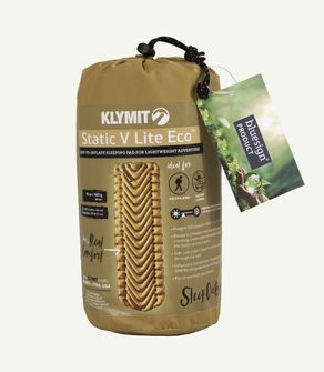 Klymit Static V Lite ECO Matte, hellgold