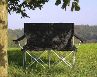 BasicNature Love Seat Reisestuhl Schwarz