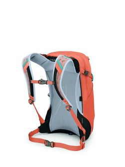 OSPREY Wanderrucksack HIKELITE 18,  koi orange/blue venture