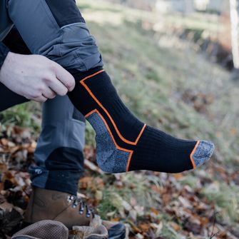 BENNON Trekkingsocken TREK Socke schwarz/orange