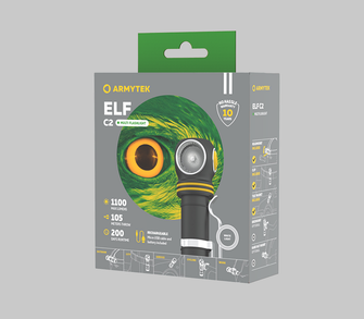 ArmyTek Elf C2 Weiße LED-Taschenlampe 1100 lm 4800 h 65 g