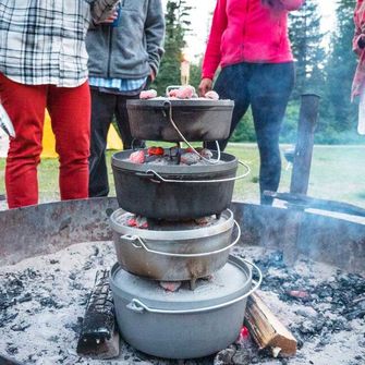 GSI Outdoors Guidecast Gusseisen Dutch Oven 6,6 l