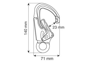 CAMP Einstellbare Positionierung Lanyard Cable Adjuster + 995 2 m