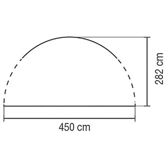 Coleman Überdachung FastPitch Überdachung XL 4,50 x 4,50 m