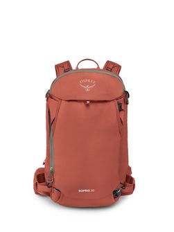 OSPREY Skialp-Rucksack SOPRIS 30,  emberglow orange