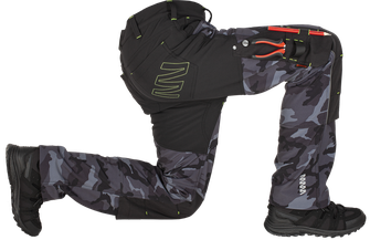 BENNON Softshell-Hose CAMOS, schwarz/grau