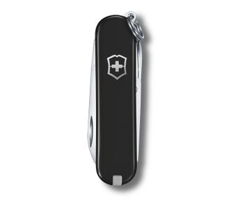 Victorinox Classic SD Colors Dark Illusion Multifunktionsmesser 58 mm, schwarz, 7 Funktionen